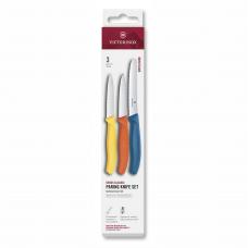 Набор из 3 ножей для овощей Swiss Classic: нож 8 см, нож 8 см, нож 11 см VICTORINOX 6.7116.32С1