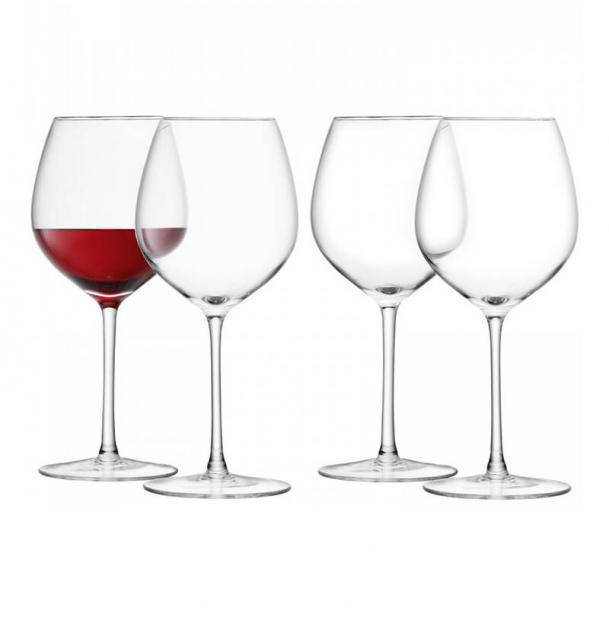 Набор из 4 бокалов для красного вина LSA International Wine 400 мл G1152-14-301