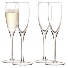 Набор из 4 бокалов-флейт для шампанского LSA International Wine 150 мл