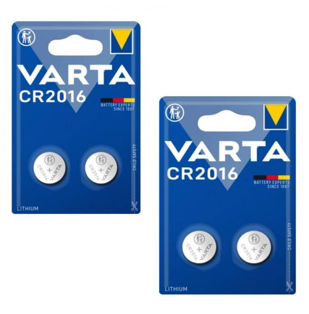 Набор из 4-х батареек литиевых VARTA Professional Electronics CR2016 60161-2-n