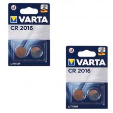 Набор из 4-х батареек литиевых VARTA Professional Electronics CR2016
