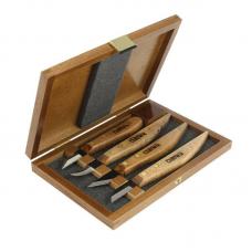 Набор из 4 ножей в деревянной коробке Narex Profi 869100