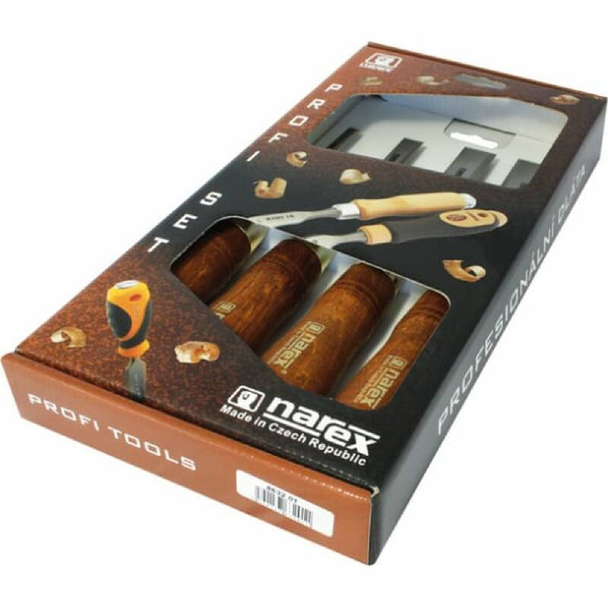 Набор NAREX WOOD LINE PLUS 6, 12, 20, 26 мм 863201 4