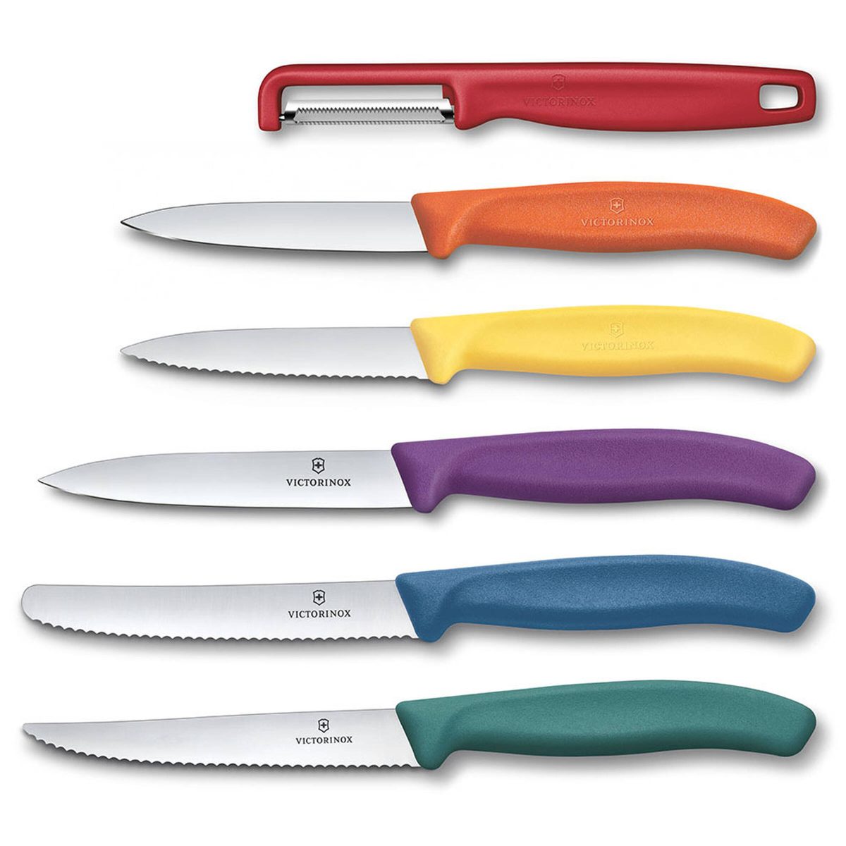 Набор из 6 ножей с подставкой Swiss Classic VICTORINOX 6.7126.6C1 2