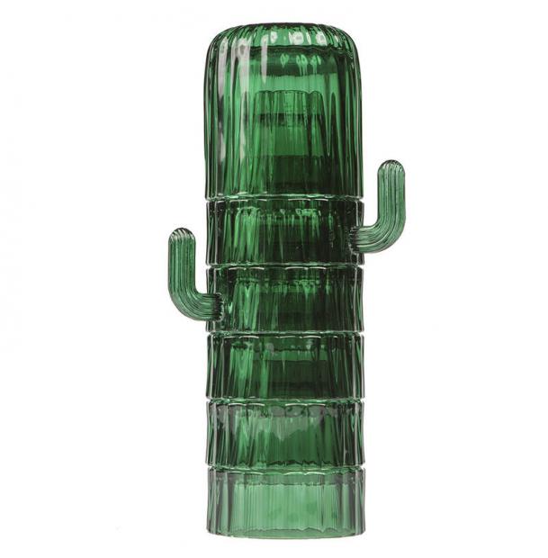 Набор из 6-ти стеклянных стаканов Doiy Saguaro, зеленый DYSAGUAGL
