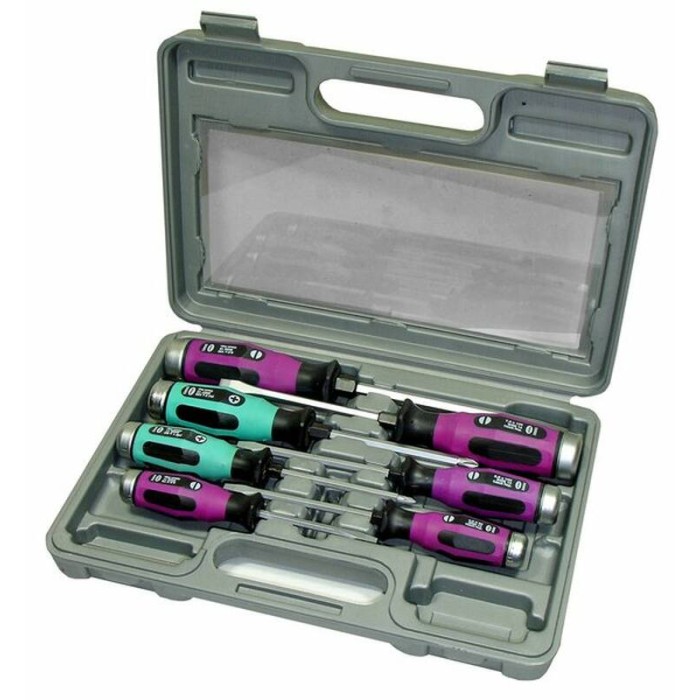 Набор из 7 отверток PH и шлиц Strong Line Profi Narex 858202