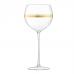 Набор из 8 бокалов для вина с золотым декором LSA International Deco 525 мл G1338-19-216