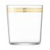 Набор из 8 стаканов с золотым декором LSA International Deco 390 мл G1337-13-216