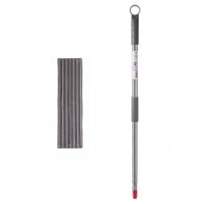 Набор из телескопической ручки Nordic Stream 160 см и сменной насадки из жесткой микрофибры