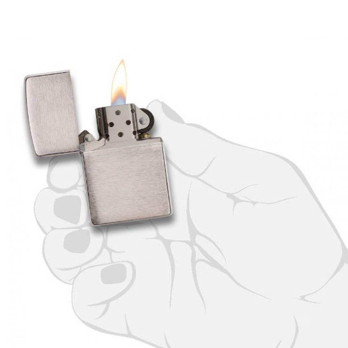 Набор из зажигалки Zippo c топливом 125 мл и кремнями 162-1-n 4