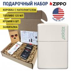 Набор из зажигалки Zippo c топливом 125 мл и кремнями 49193ZL-1-n