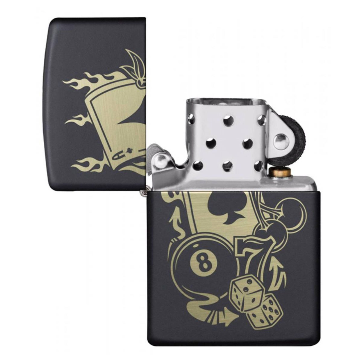 Набор из зажигалки Zippo c топливом 125 мл и кремнями 49257-1-n 4