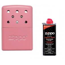 Набор Каталитическая грелка ZIPPO алюминий Pink+Топливо ZIPPO 125 мл