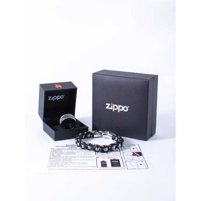 Набор кольцо и браслет 2006569-2006338 Zippo