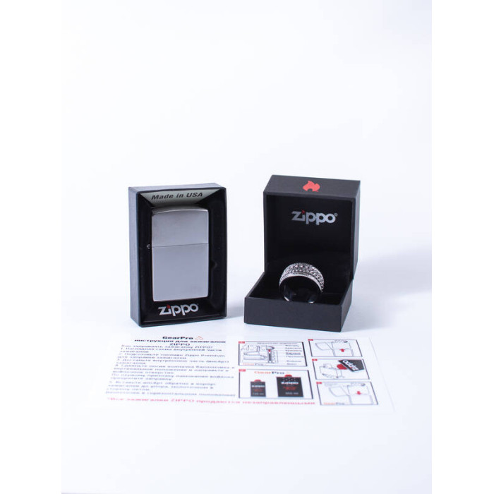 Набор кольцо и зажигалка 205-2006567 ZIPPO