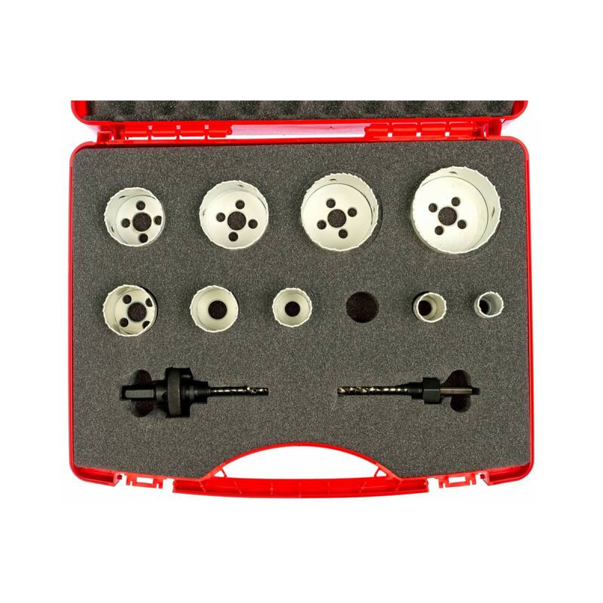 Набор коронок RUKO Bi-Metall HSSE-Co8 9 шт 19-64 мм 126306 1