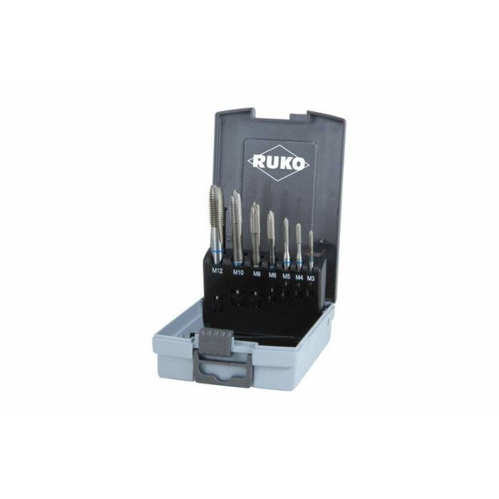 Набор машинных метчиков RUKO HSS M3-M12 245057RO