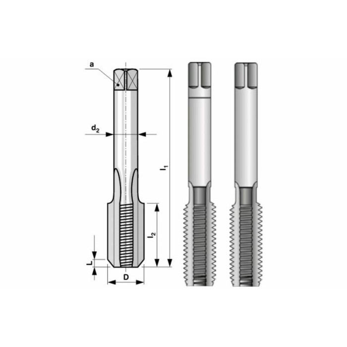 Набор метчиков M12 Bucovice Tools 144120