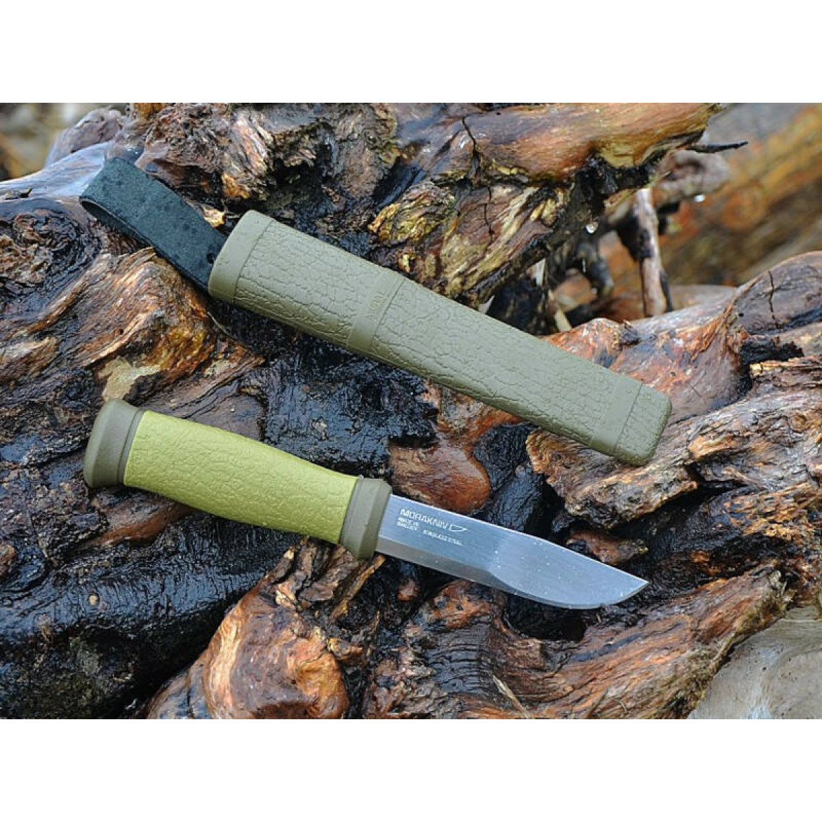 Набор Morakniv Outdoor Kit MG нож Mora 2000 и топор зеленый 1-2001 3