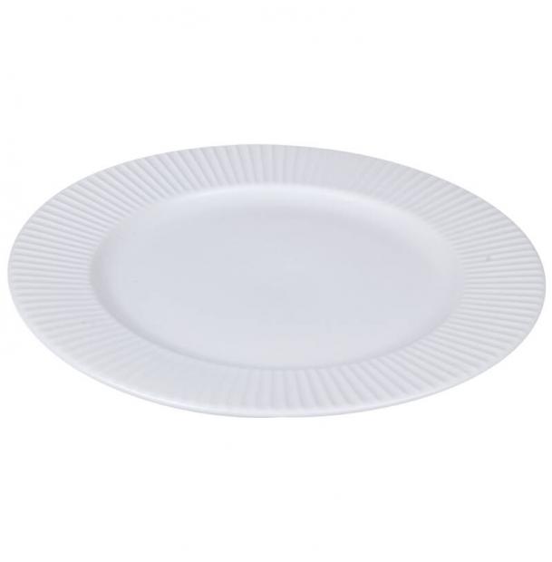 Набор обеденных тарелок Liberty Jones Soft Ripples 27 см белые LJ_SS_PL27_WH