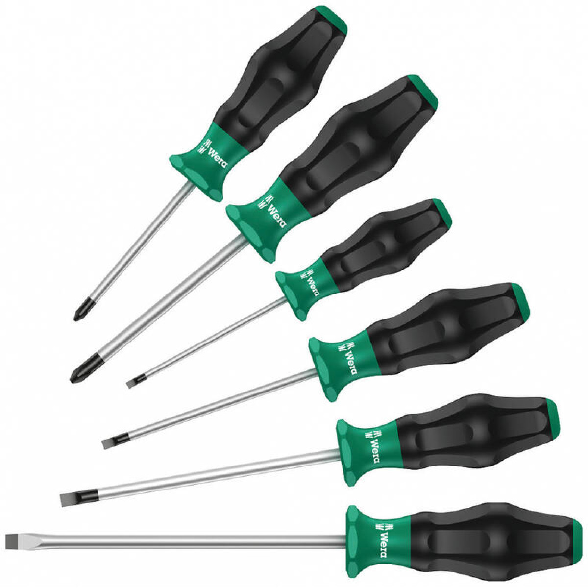 Набор отвёрток Wera 1334/6 Kraftform Comfort 6 предметов 1