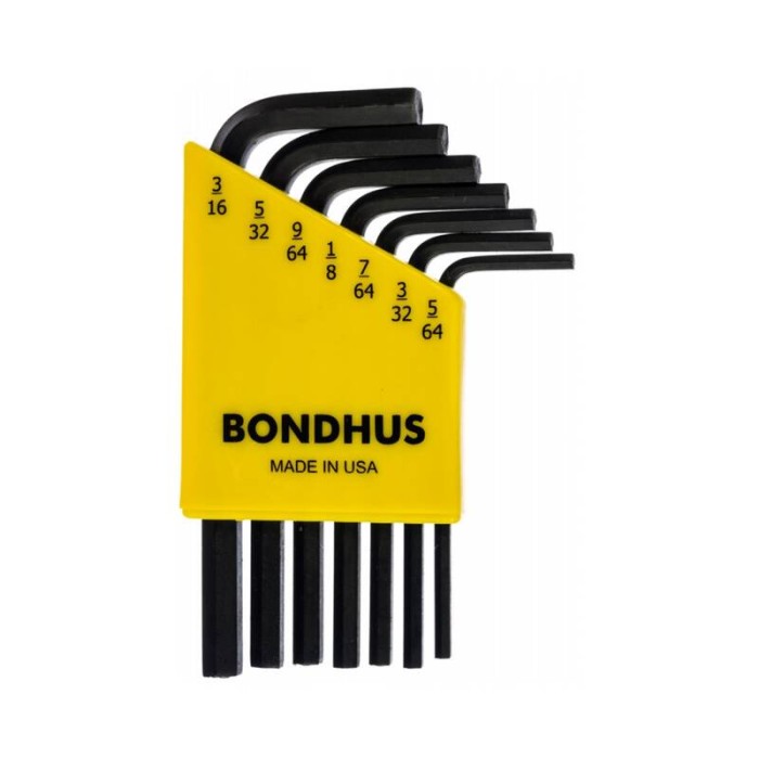 Набор штифтовых ключей HEX Bondhus 12245 7 предметов