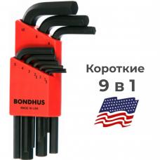 Набор штифтовых ключей HEX Bondhus 12299 9 предметов