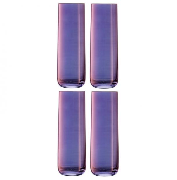 Набор стаканов LSA International Aurora 420 мл фиолетовый 4 шт G1617-15-887