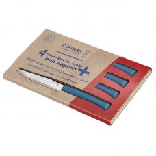 Набор столовых ножей Opinel полимерная ручка синий 002198