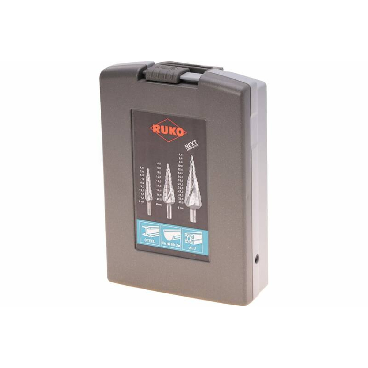 Набор ступенчатых сверл Ruko HSS-G 101026RO 10