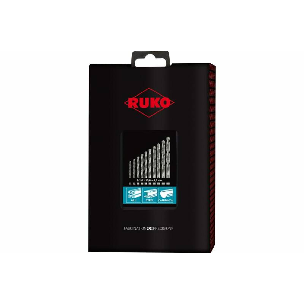 Набор сверл по металлу 19 шт Ruko 214214RO 3