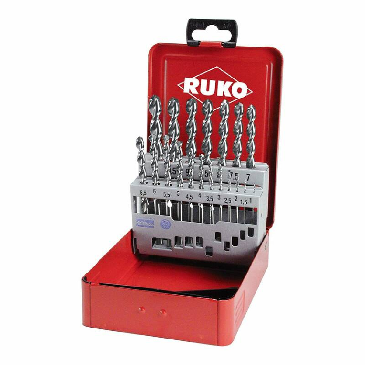 Набор сверл по металлу Ruko 258214 19 шт 1