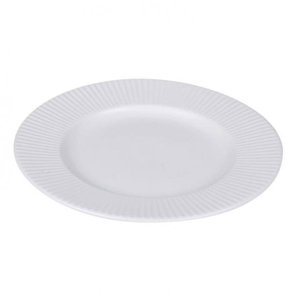 Набор тарелок Liberty Jones Soft Ripples 21 см белые LJ_SS_PL21_WH