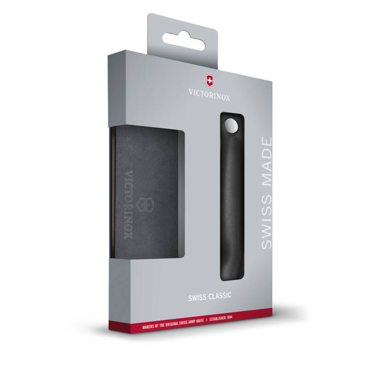 Набор Victorinox Swiss Classic: складной нож для овощей и разделочная доска, чёрная рукоять 3