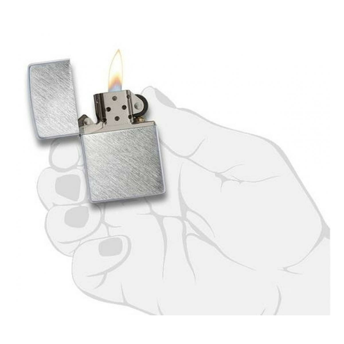 Набор зажигалка бензиновая Zippo 24648 в подарочной упаковке + топливо и кремни 24648-1-n 2