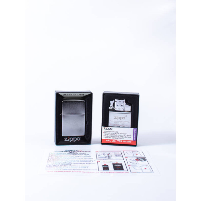 Электронная зажигалка ZIPPO 207-65828, USB, электроимпульсная