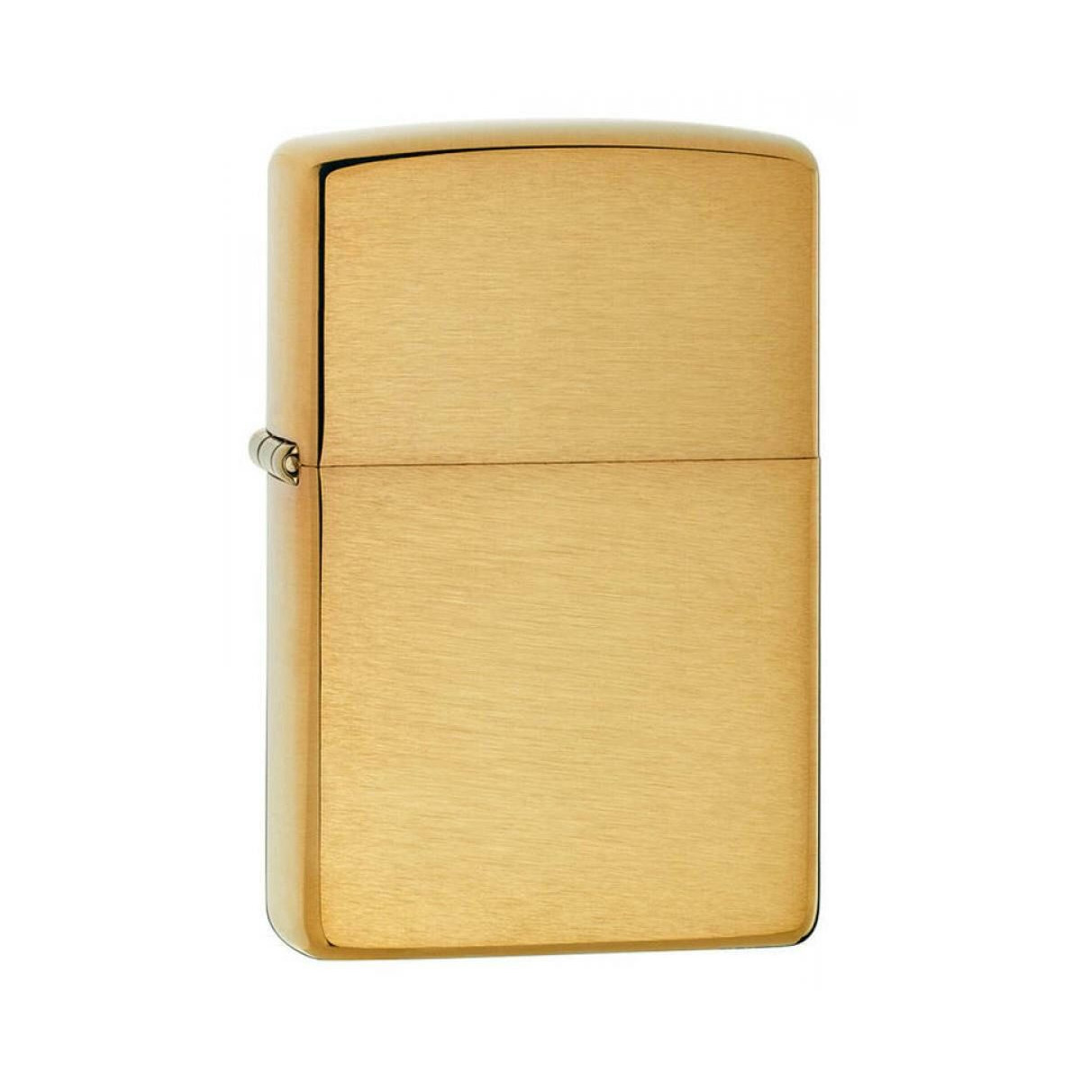 Набор зажигалка ZIPPO Brushed Brass 204B + фляга S.Quire 0,24л 204B-W001RU-8 1