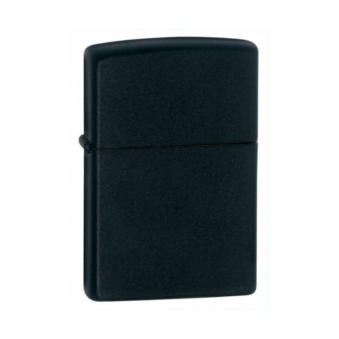 Набор зажигалка ZIPPO Classic Black Matte 218 + фляга S.Quire 0,24л