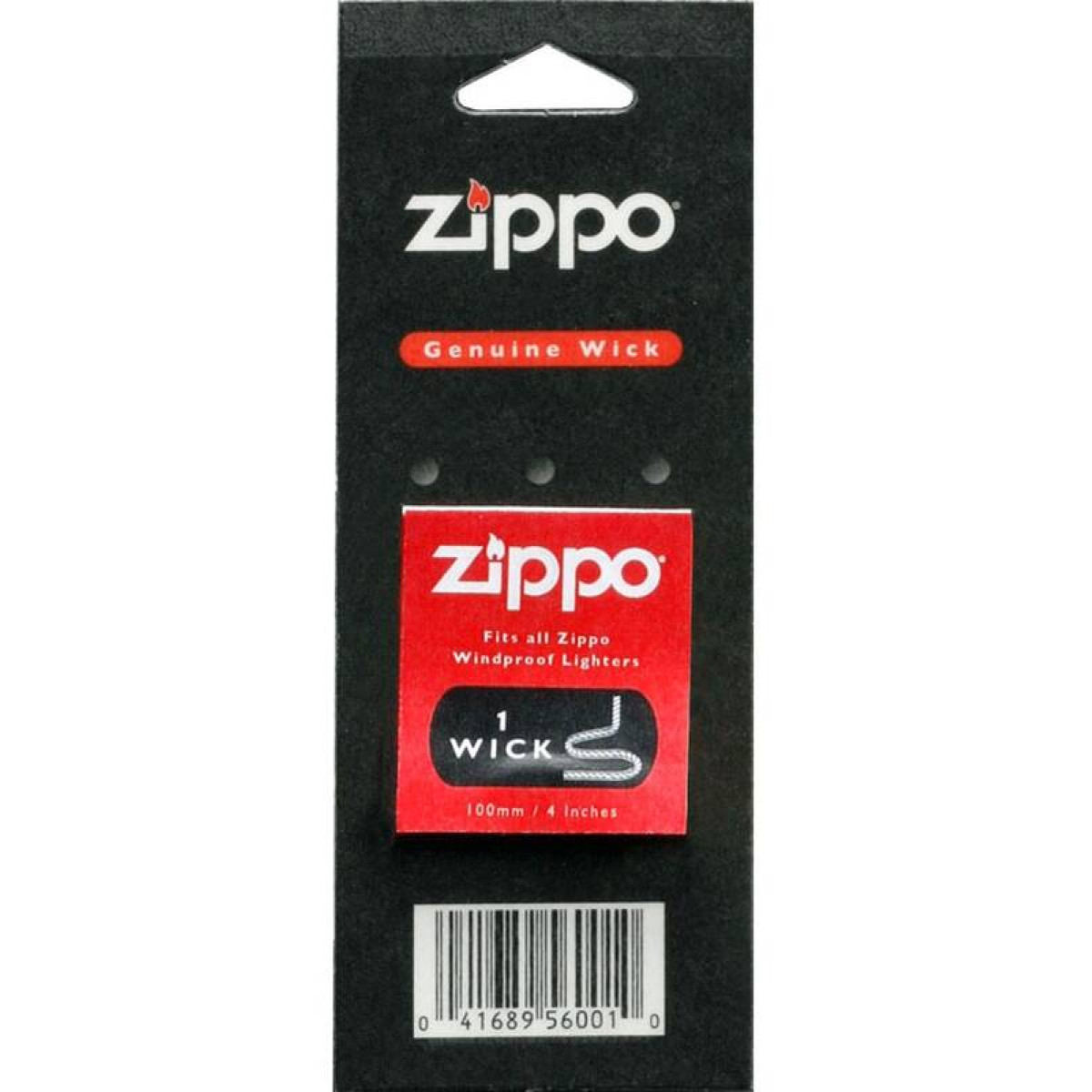 Набор Зажигалка ZIPPO Classic Black Matte и запасной фитиль 3