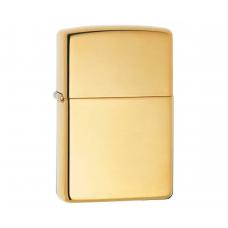 Набор зажигалка ZIPPO Classic High Polish Brass 254B + фляга S.Quire 0,24л