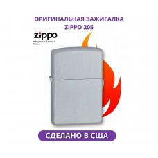 Набор зажигалка ZIPPO Classic Satin Chrome 205 + фляга S.Quire 0,24 л