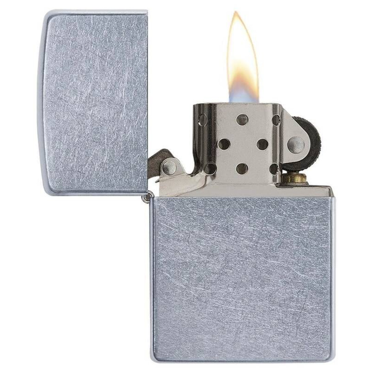 Набор Зажигалка ZIPPO Classic Street Chrome и Топливо 125 мл 7