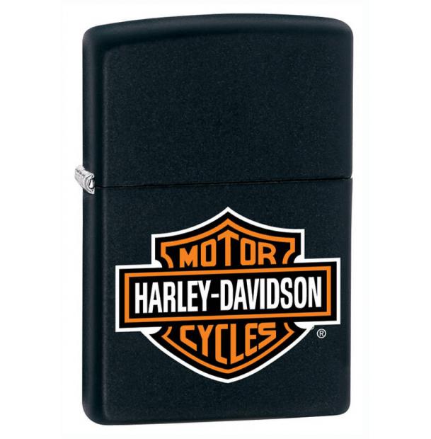 Набор ZIPPO Harley-Davidson зажигалка 218HD.H252 и чехол HDP6 в подарочной коробке 218HD.H252-065