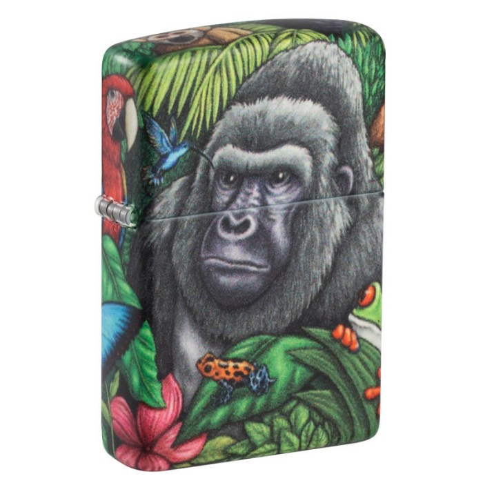 Набор ZIPPO Загадки леса из двух зажигалок Glow in the Dark Green 49347