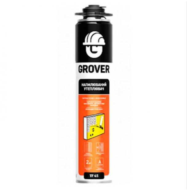 Напыляемый утеплитель Grover TF45 GRF401 проф. всесезонный