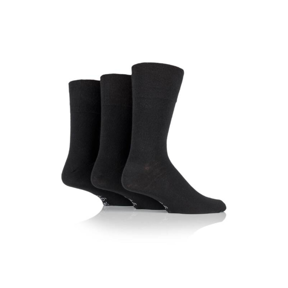 Носки теплые мужские Heat Holders GENTLE GRIP PLAIN SOMRG51H3BLK, набор, термоноски, на зиму, демисезонные 3