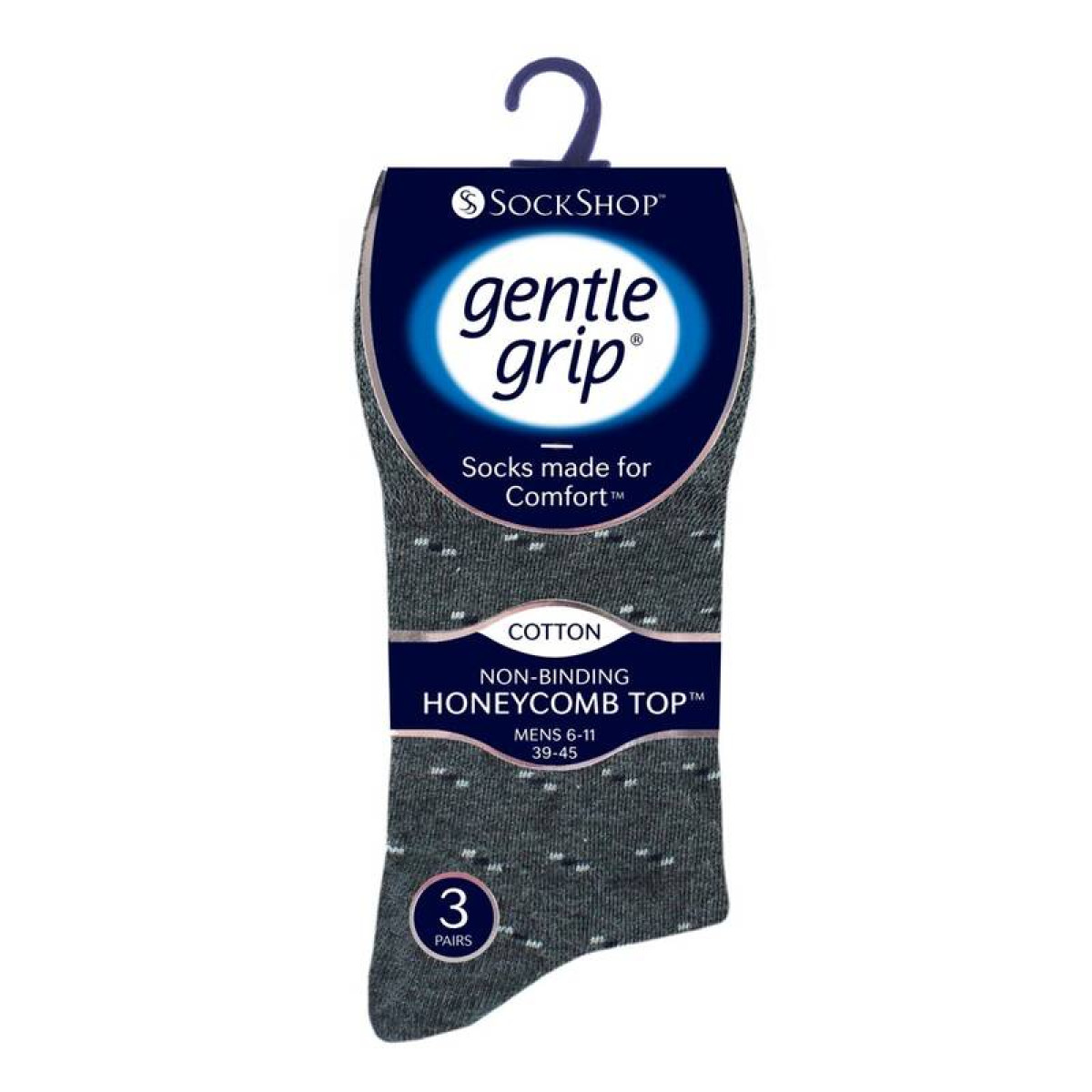 Носки теплые мужские Heat Holders GENTLE GRIP micro squares SOMRJ523H3, набор, термоноски, на зиму, демисезонные 3