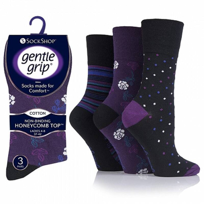 Носки теплые женские Heat Holders GENTLE GRIP enchantment SOLRH138G3, набор, термоноски, на зиму, демисезонные, длинные