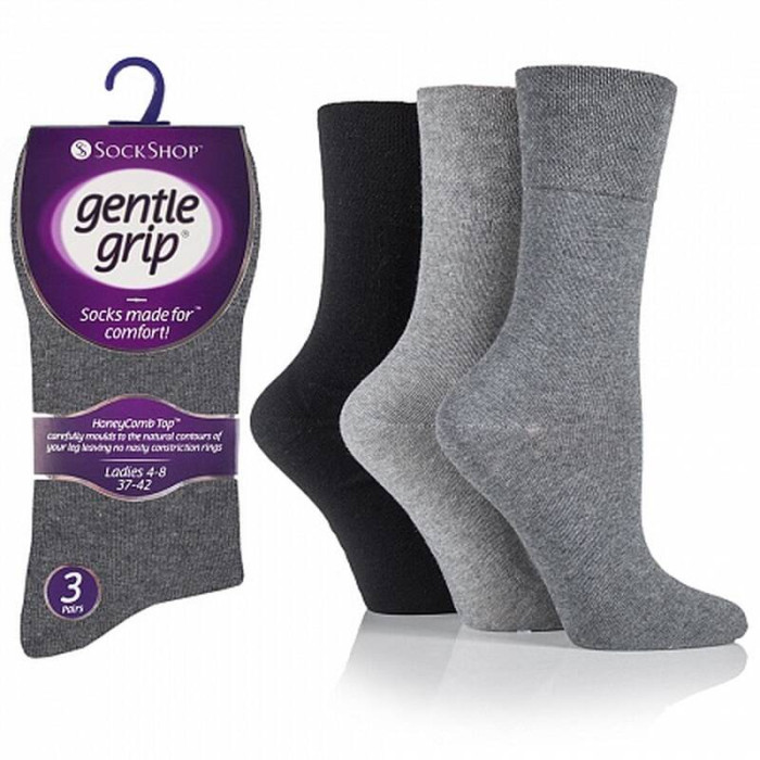 Носки теплые женские Heat Holders GENTLE GRIP mix SOLRH12G3, набор, термоноски, на зиму, демисезонные, длинные