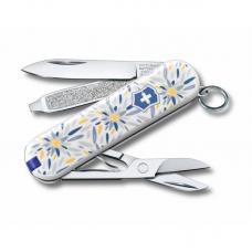 Нож-брелок Classic Alpine Edelweiss Victorinox 0.6223.L2109